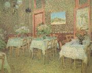 Vincent Van Gogh Interior of a Restaurant (nn04) oil painting picture wholesale